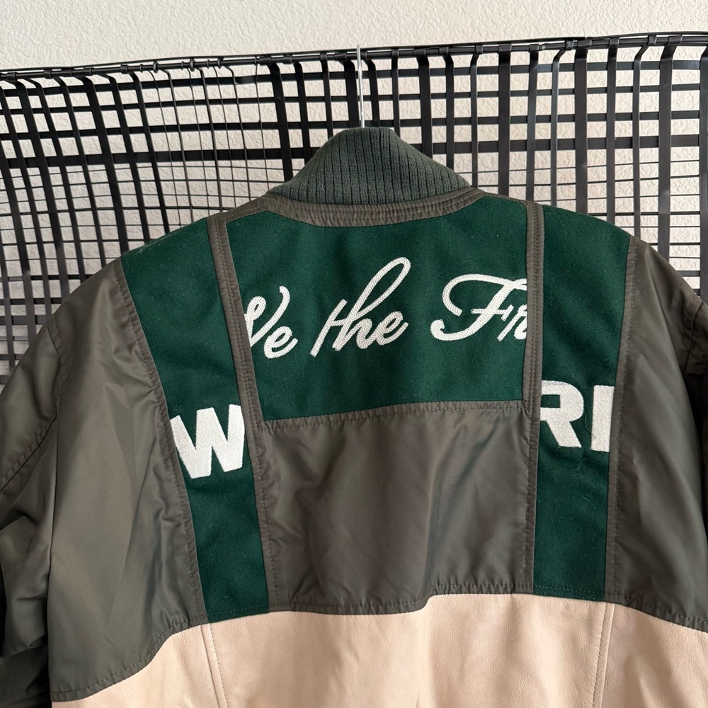 Free people We The Free Triple Kick Novelty Bomber Jacket - Picture 9 of 9